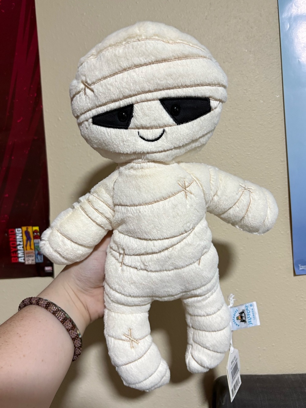 Jellycat Mummy Bob BNWT ✨ Authentic - Spooky Halloween Plush - FAST SHIPPING!